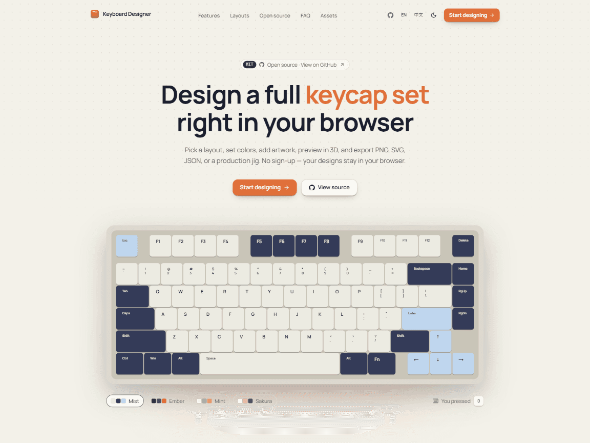 Keyboard Designer